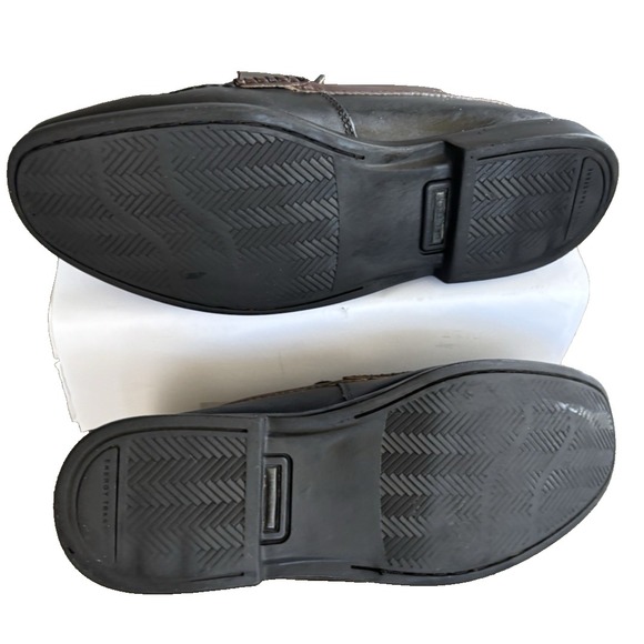 Giorgio Brutini Two Tone Leather Penny Loafers Men's 9M Comfort Support Brand - Picture 10 of 10